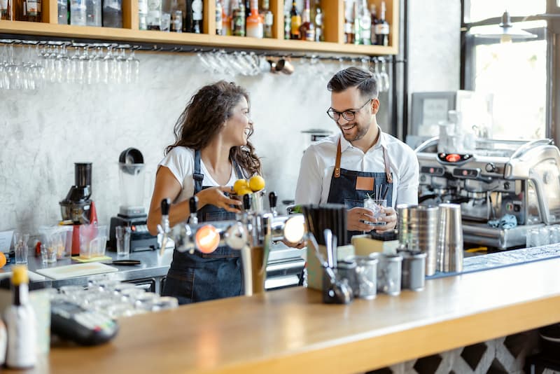 Business professionals using high-speed Ripple Broadband internet for seamless work and communication